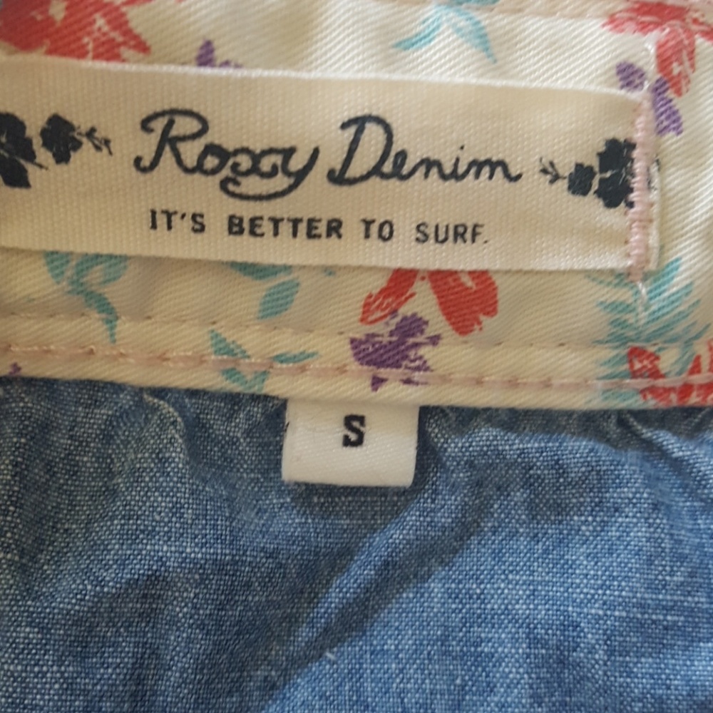 Denim Roxy skirt - Picture 2 of 4